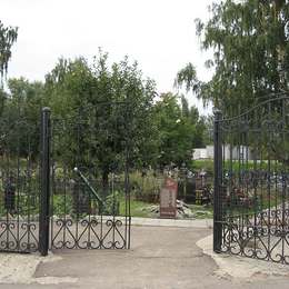 Вход на Старо-Покровское кладбище
