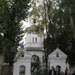 Храм на территории Вешняковского кладбища